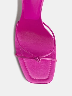 Reformation Cooper Heeled Sandal, Pitaya