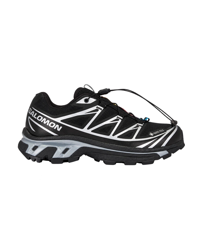 XT-6 GTX Sneaker in Black & Footwear Silver, product cutout