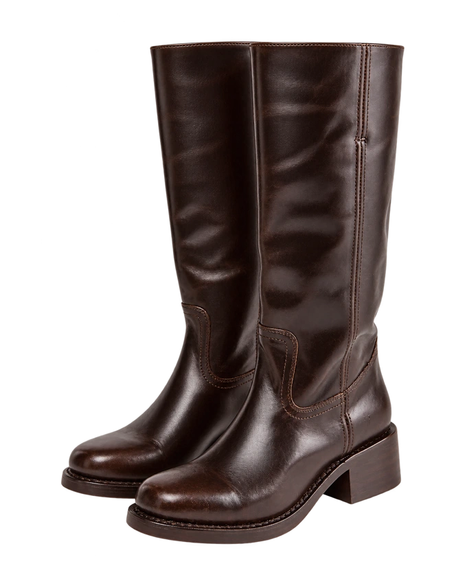 Campus 14L Boots in Bourbon, AI-assisted transparent product cutout based on retailer photographs